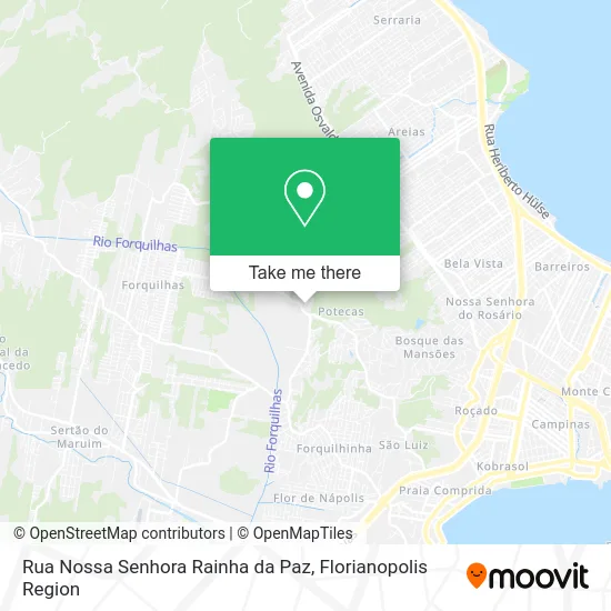 Rua Nossa Senhora Rainha da Paz map