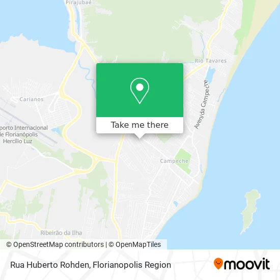 Rua Huberto Rohden map