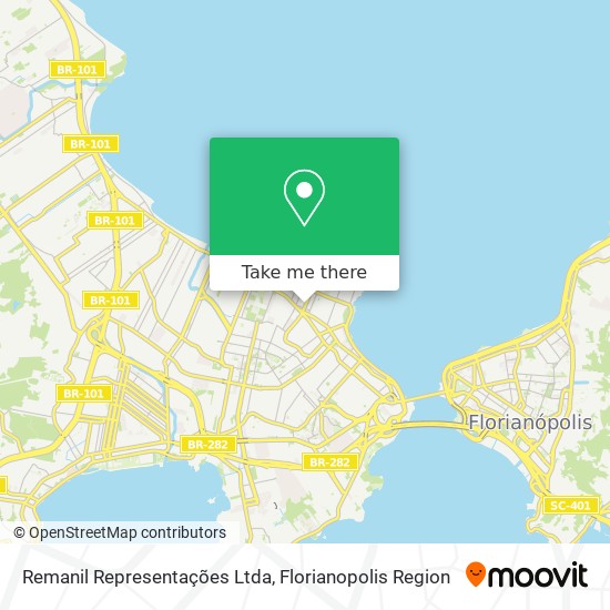 Remanil Representações Ltda map