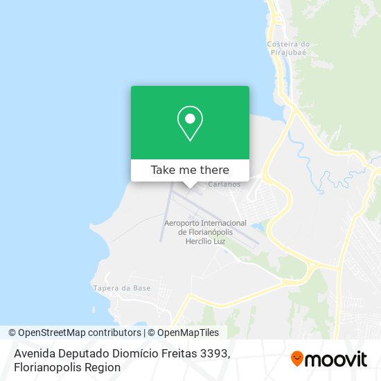 Mapa Avenida Deputado Diomício Freitas 3393