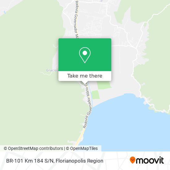 BR-101 Km 184 S/N map