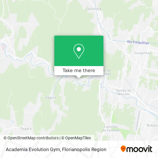 Academia Evolution Gym map