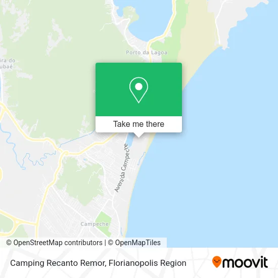 Camping Recanto Remor map