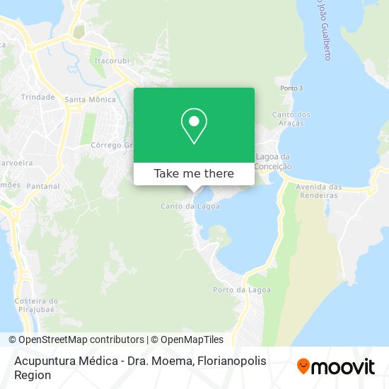 Acupuntura Médica - Dra. Moema map