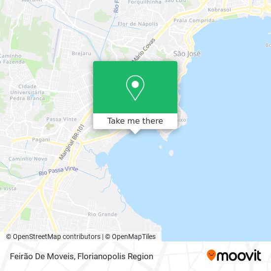 Feirão De Moveis map
