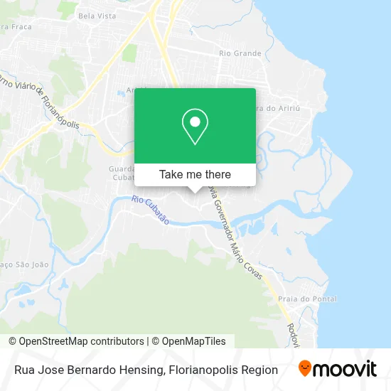Rua Jose Bernardo Hensing map
