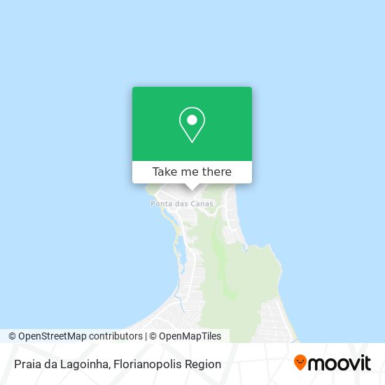 Praia da Lagoinha map