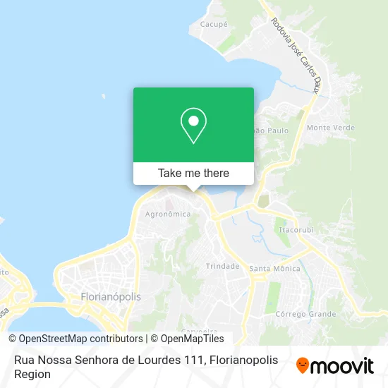 Rua Nossa Senhora de Lourdes 111 map