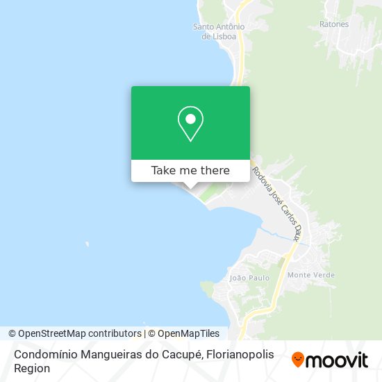Condomínio Mangueiras do Cacupé map