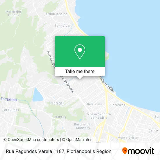 Rua Fagundes Varela 1187 map