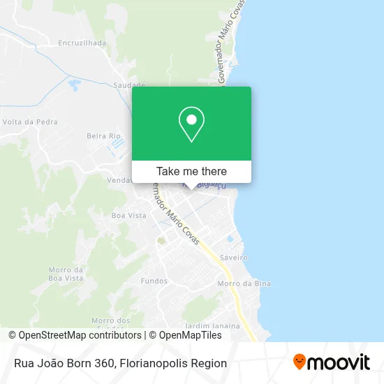 Rua João Born 360 map