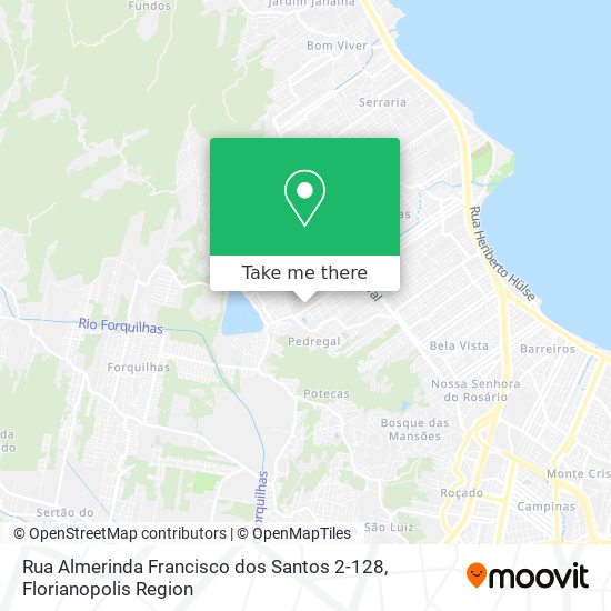 Rua Almerinda Francisco dos Santos 2-128 map