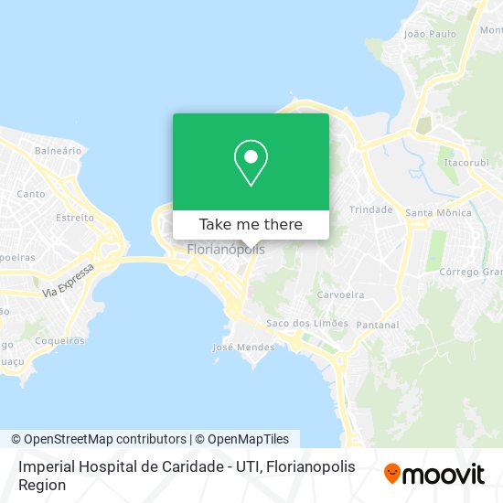 Mapa Imperial Hospital de Caridade - UTI