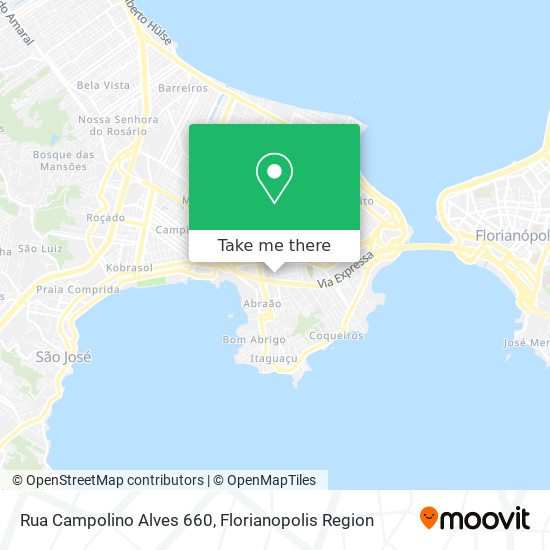 Rua Campolino Alves 660 map