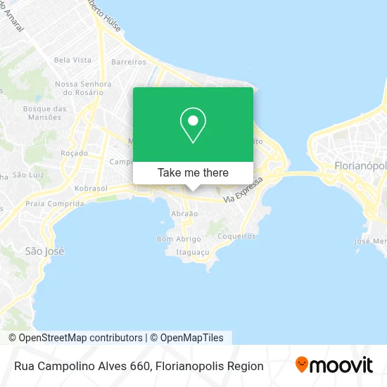 Rua Campolino Alves 660 map