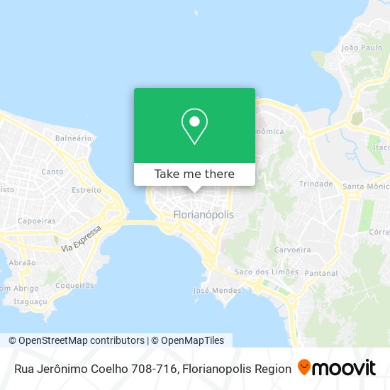 Mapa Rua Jerônimo Coelho 708-716