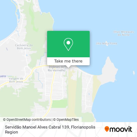 Servidão Manoel Alves Cabral 139 map