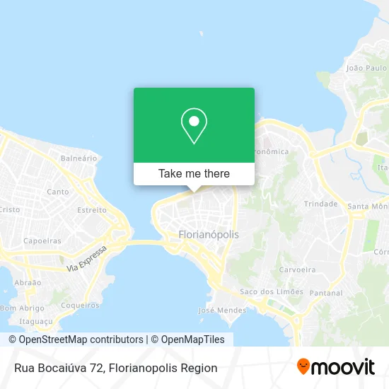 Rua Bocaiúva 72 map