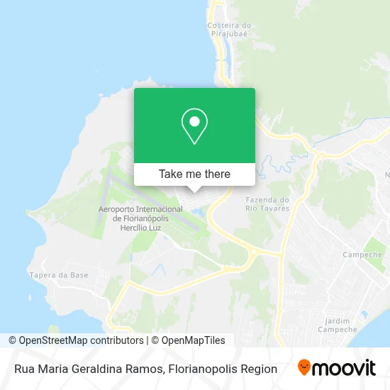 Rua Maria Geraldina Ramos map