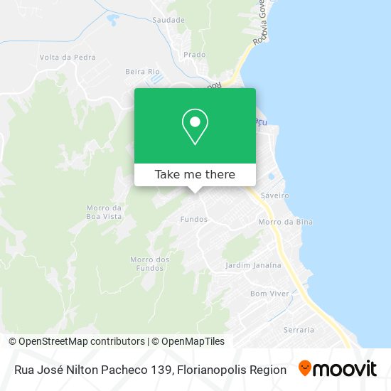 Rua José Nilton Pacheco 139 map