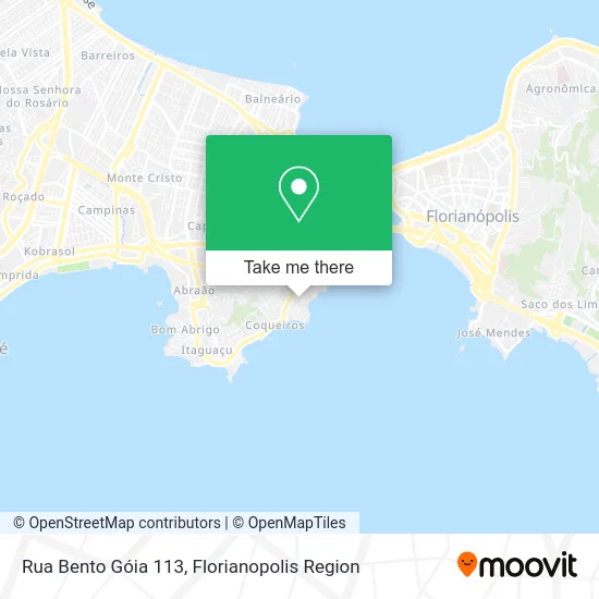 Rua Bento Góia 113 map