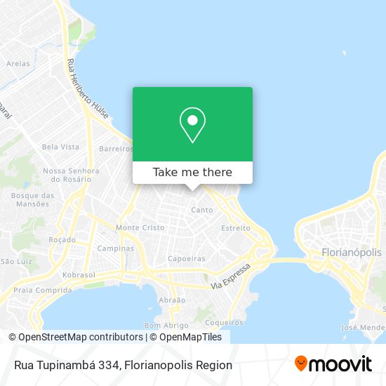 Rua Tupinambá 334 map