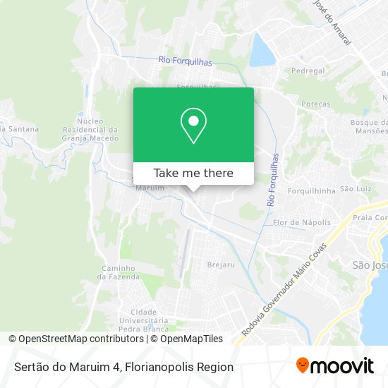 Sertão do Maruim 4 map