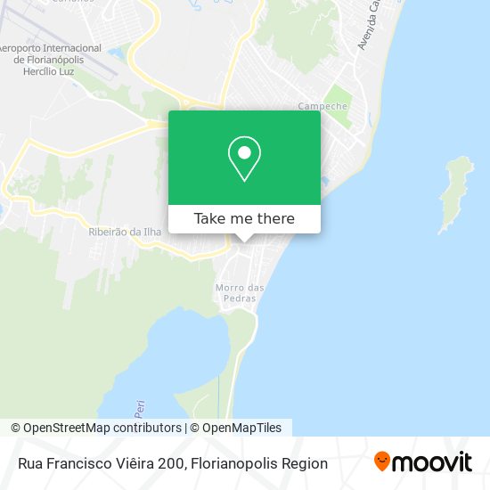 Rua Francisco Viêira 200 map