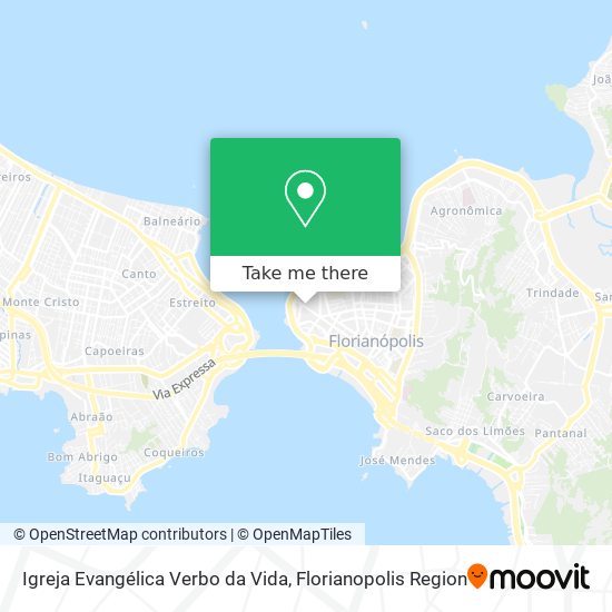 Igreja Evangélica Verbo da Vida map