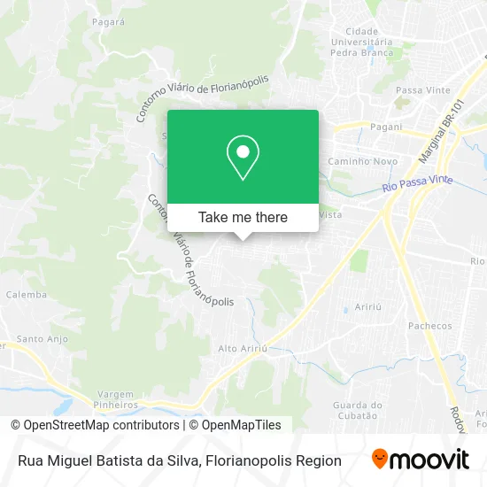 Rua Miguel Batista da Silva map