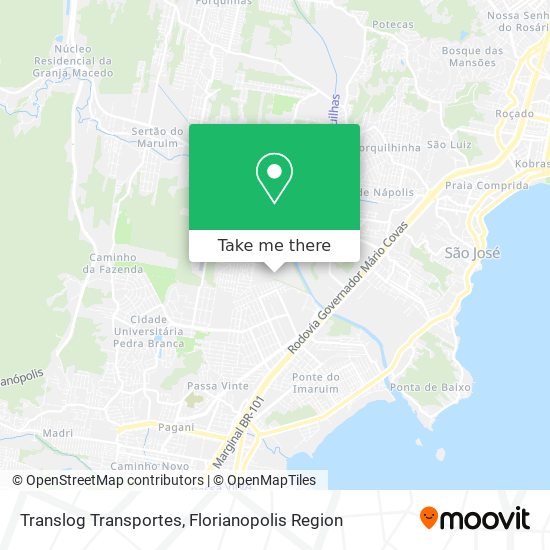 Translog Transportes map