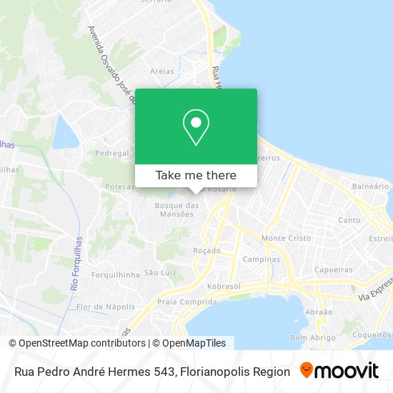 Rua Pedro André Hermes 543 map
