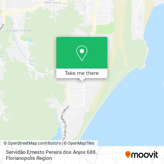 Servidão Ernesto Pereira dos Anjos 688 map