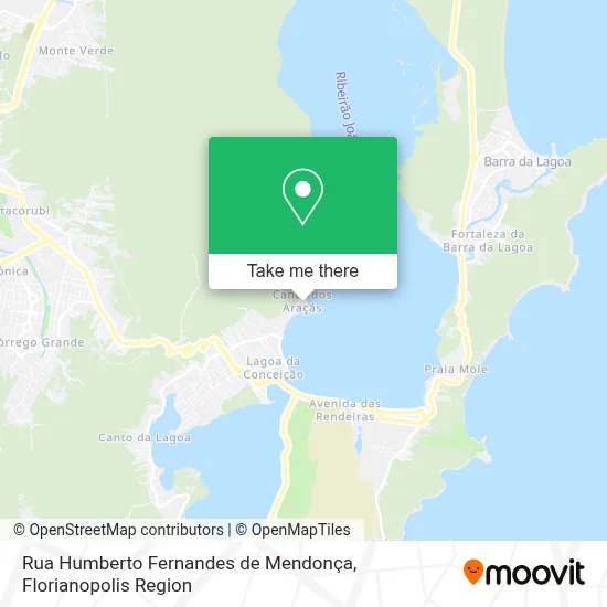Rua Humberto Fernandes de Mendonça map