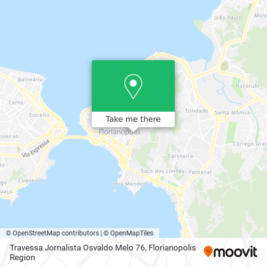 Travessa Jornalista Osvaldo Melo 76 map