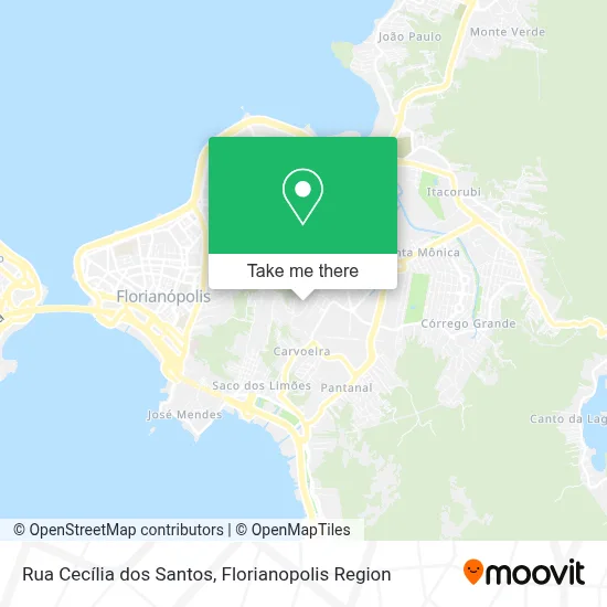 Rua Cecília dos Santos map