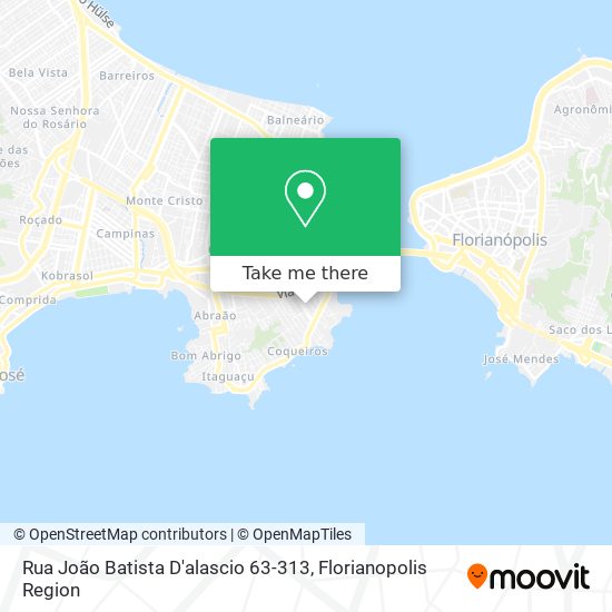Rua João Batista D'alascio 63-313 map