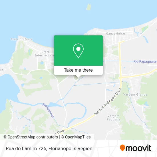 Rua do Lamim 725 map