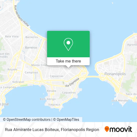 Rua Almirante Lucas Boiteux map