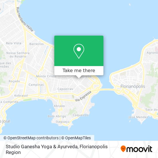 Studio Ganesha Yoga & Ayurveda map