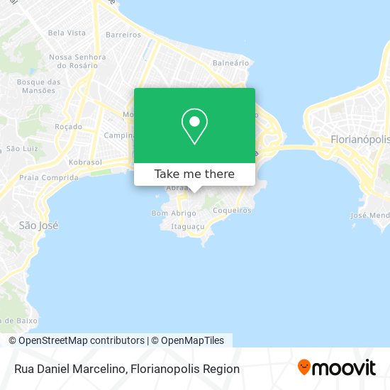 Rua Daniel Marcelino map