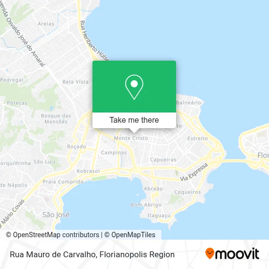 Rua Mauro de Carvalho map