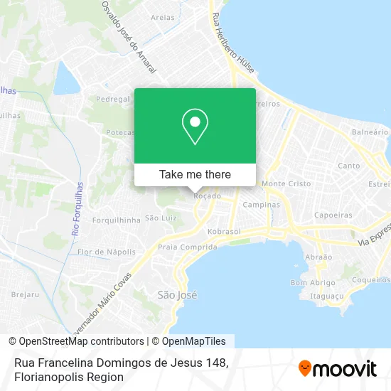 Rua Francelina Domingos de Jesus 148 map