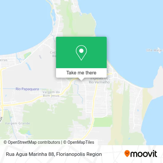 Rua Agua Marinha 88 map