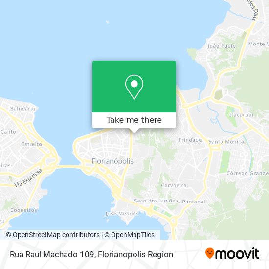 Rua Raul Machado 109 map
