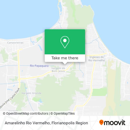 Amarelinho Rio Vermelho map