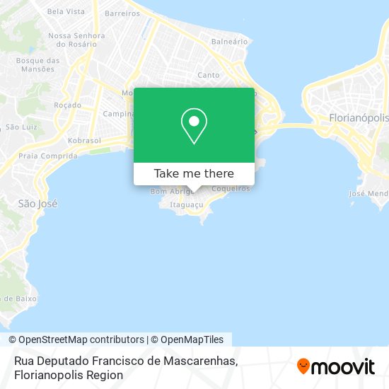 Rua Deputado Francisco de Mascarenhas map