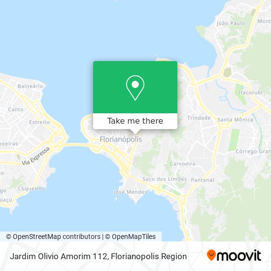 Mapa Jardim Olivio Amorim 112