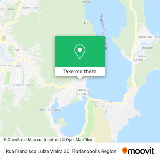 Rua Francisca Luiza Vieira 30 map