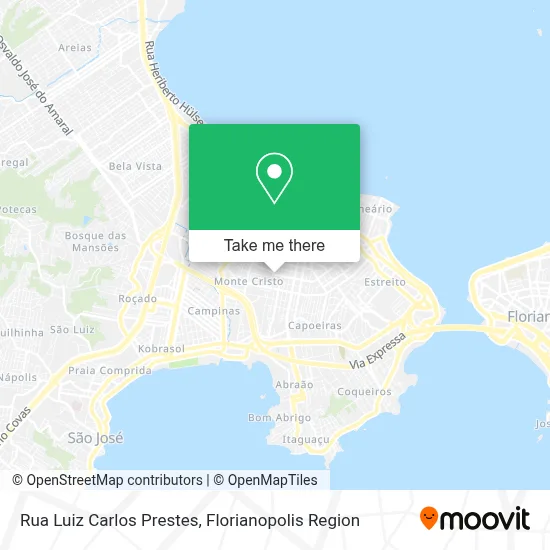 Rua Luiz Carlos Prestes map